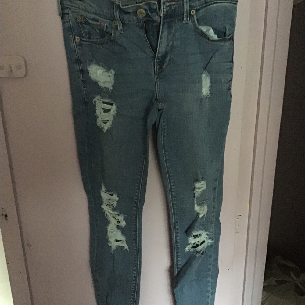 Express Ankle Leggings Size 2 Mid Rise